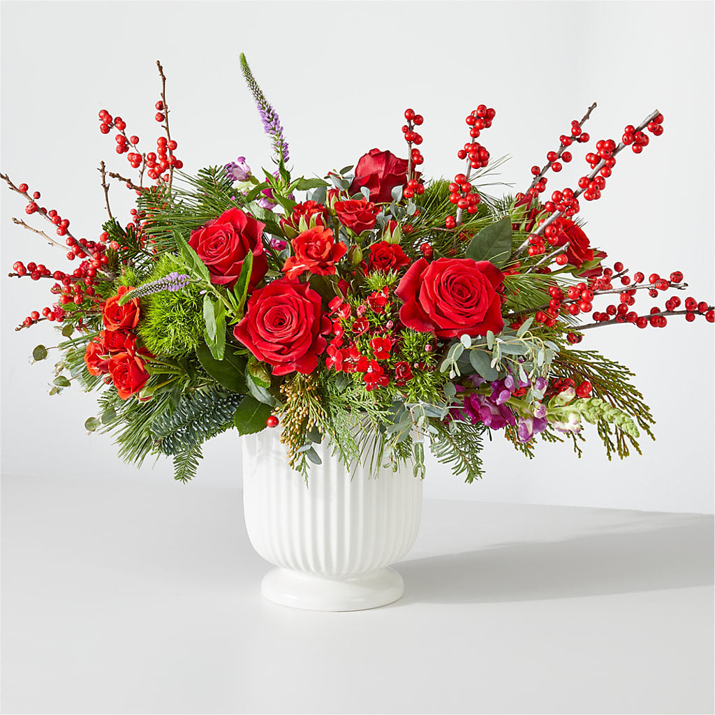 Big Red Bow Bouquet – Sunflowershop Llc, Orlando FL