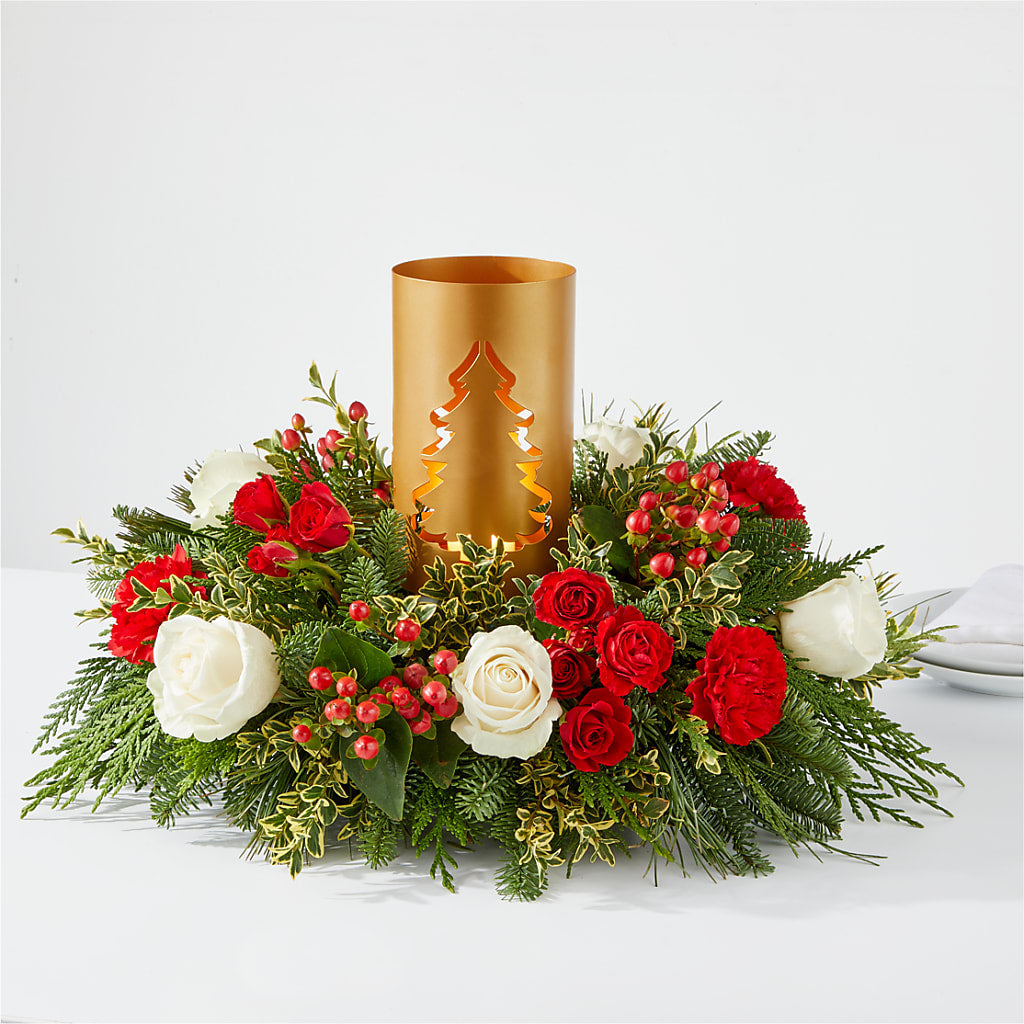 December Dreams Centerpiece – Sunflowershop Llc, Orlando FL
