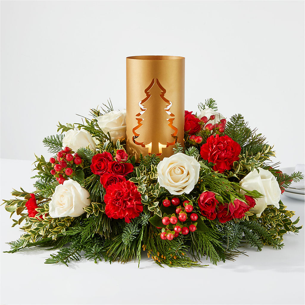 December Dreams Centerpiece – Sunflowershop Llc, Orlando FL