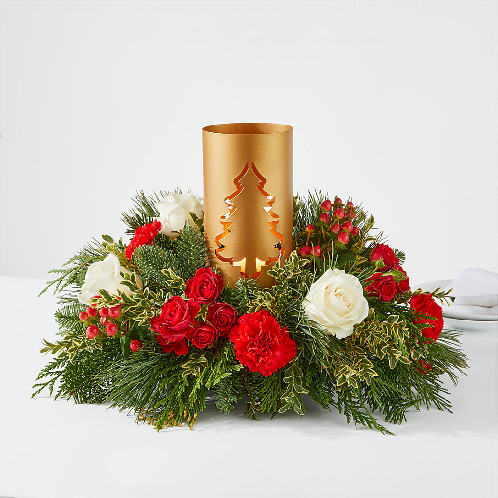 December Dreams Centerpiece – Sunflowershop Llc, Orlando FL