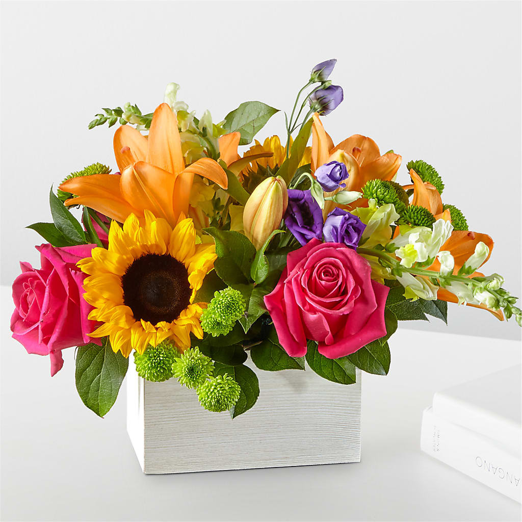 Best Day Box Bouquet – Sunflowershop Llc, Orlando FL