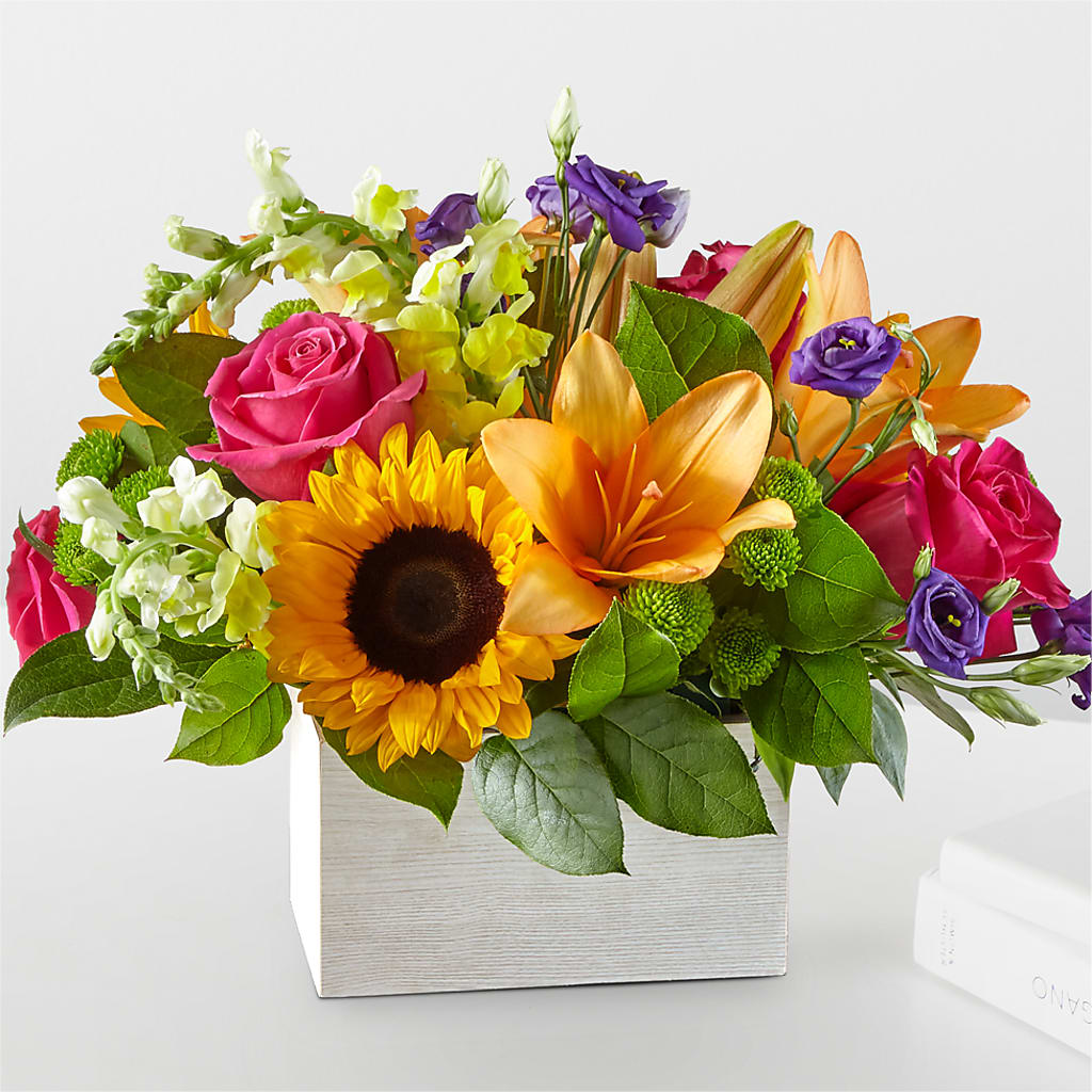 Best Day Box Bouquet – Sunflowershop Llc, Orlando FL