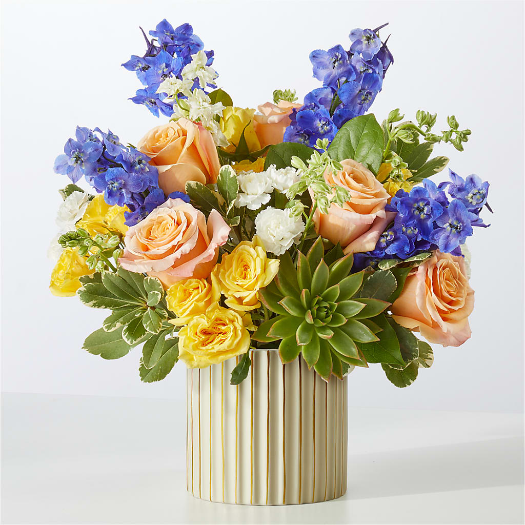 Cobalt Reverie Bouquet – Sunflowershop Llc, Orlando FL