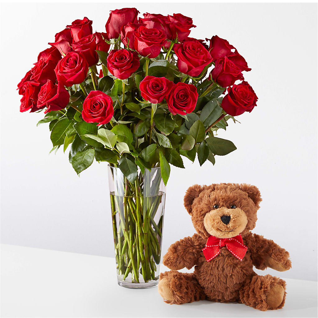 Romantic Long Stem Red Rose Bouquet Bundles – Sunflowershop Llc, Orlando FL
