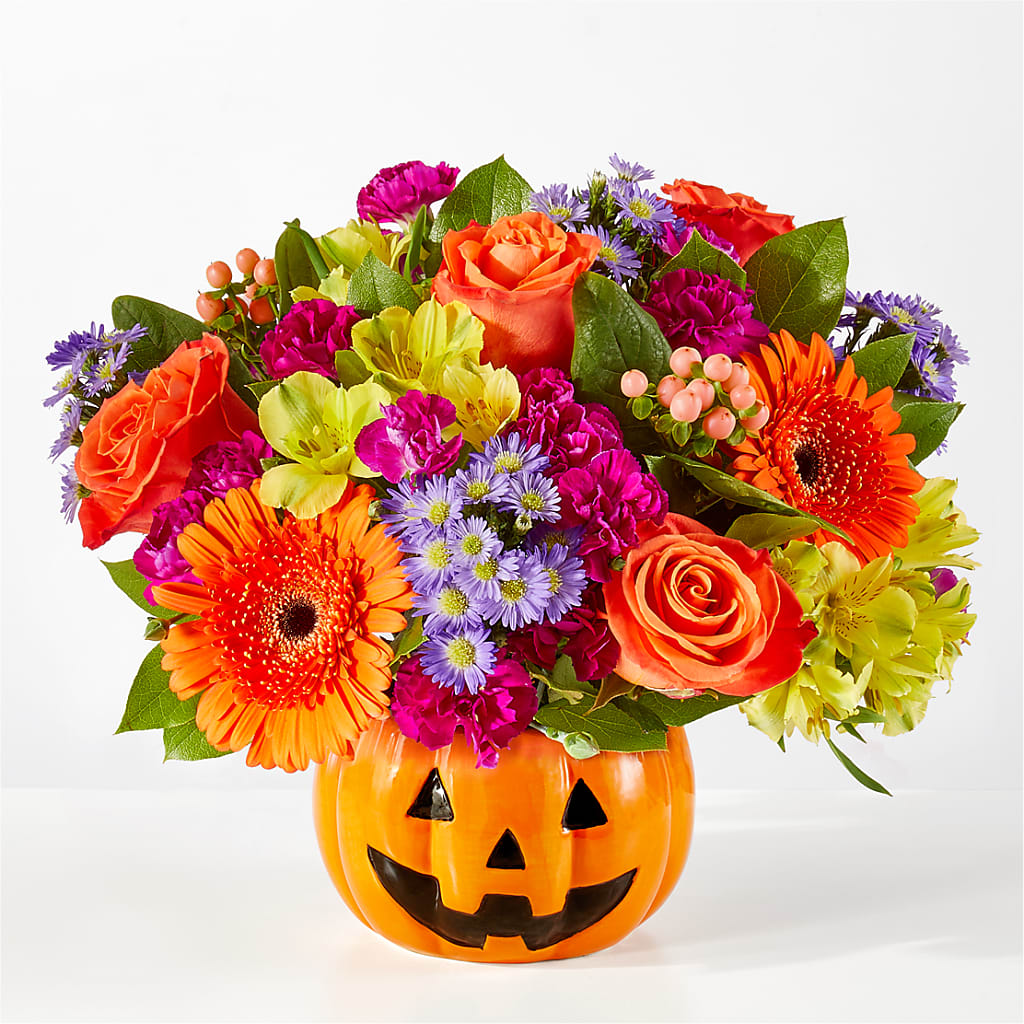 Tricks & Treats Pumpkin – Sunflowershop Llc, Orlando FL