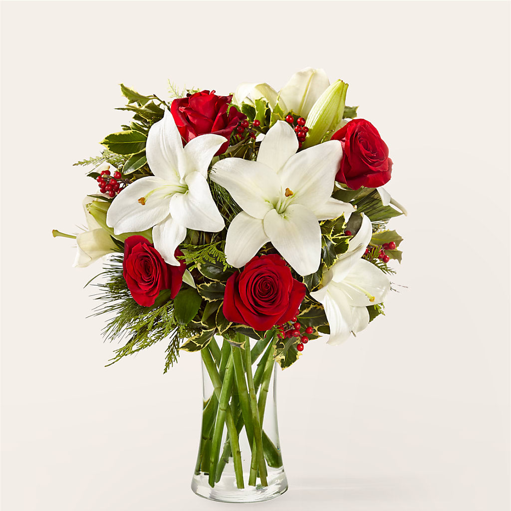 Sparkling Snowflakes Bouquet – Sunflowershop Llc, Orlando FL