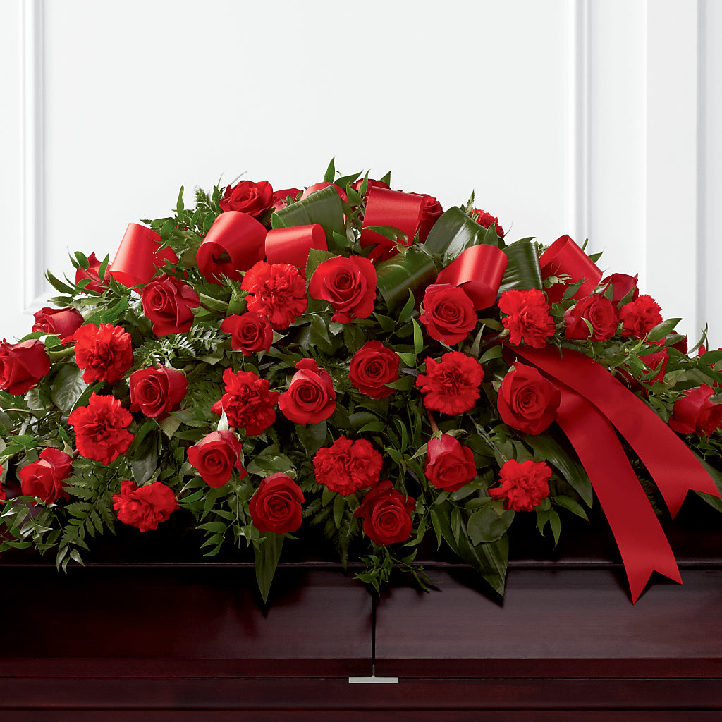 Tribute of Life Casket Spray – Sunflowershop Llc, Orlando FL
