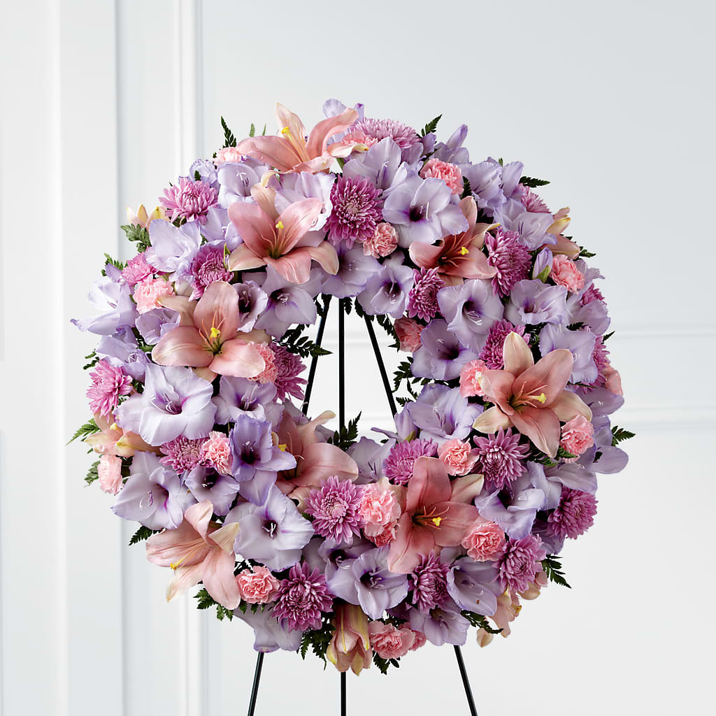 Beloved Friend Wreath – Sunflowershop Llc, Orlando FL