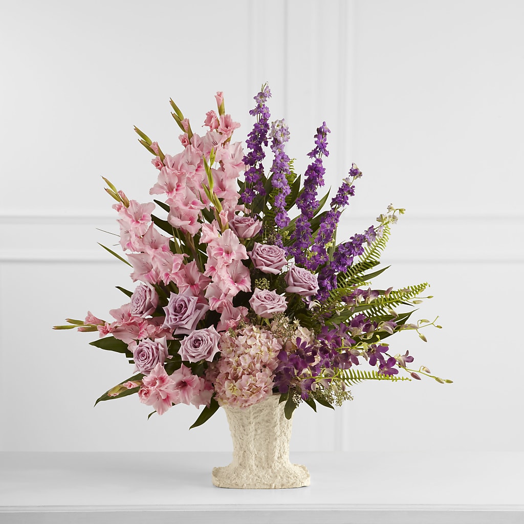 Flowing Garden Arrangement – Sunflowershop Llc, Orlando FL