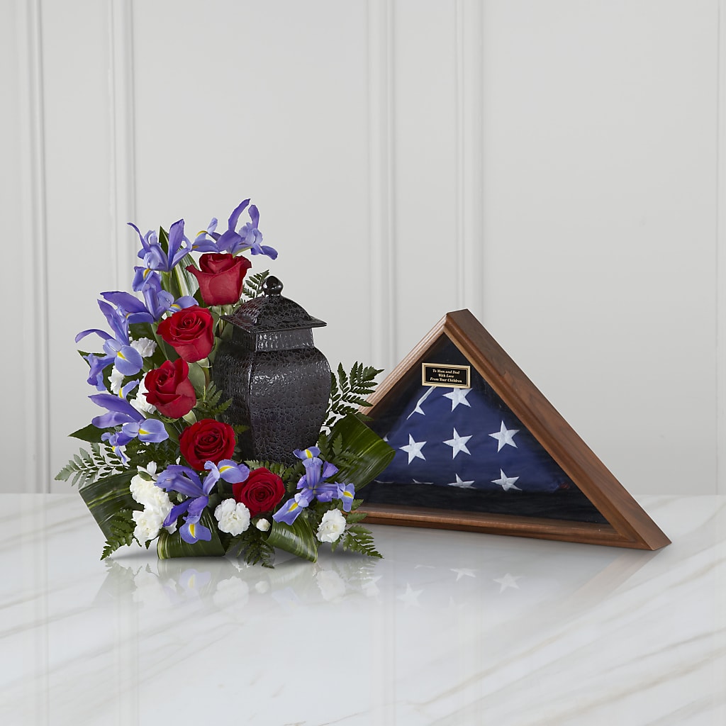 Patriotic Tribute Arrangement – Sunflowershop Llc, Orlando FL
