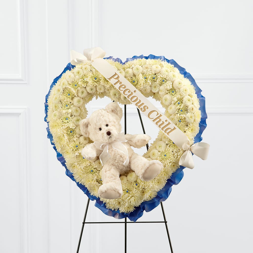 Precious Child Standing Heart – Sunflowershop Llc, Orlando FL