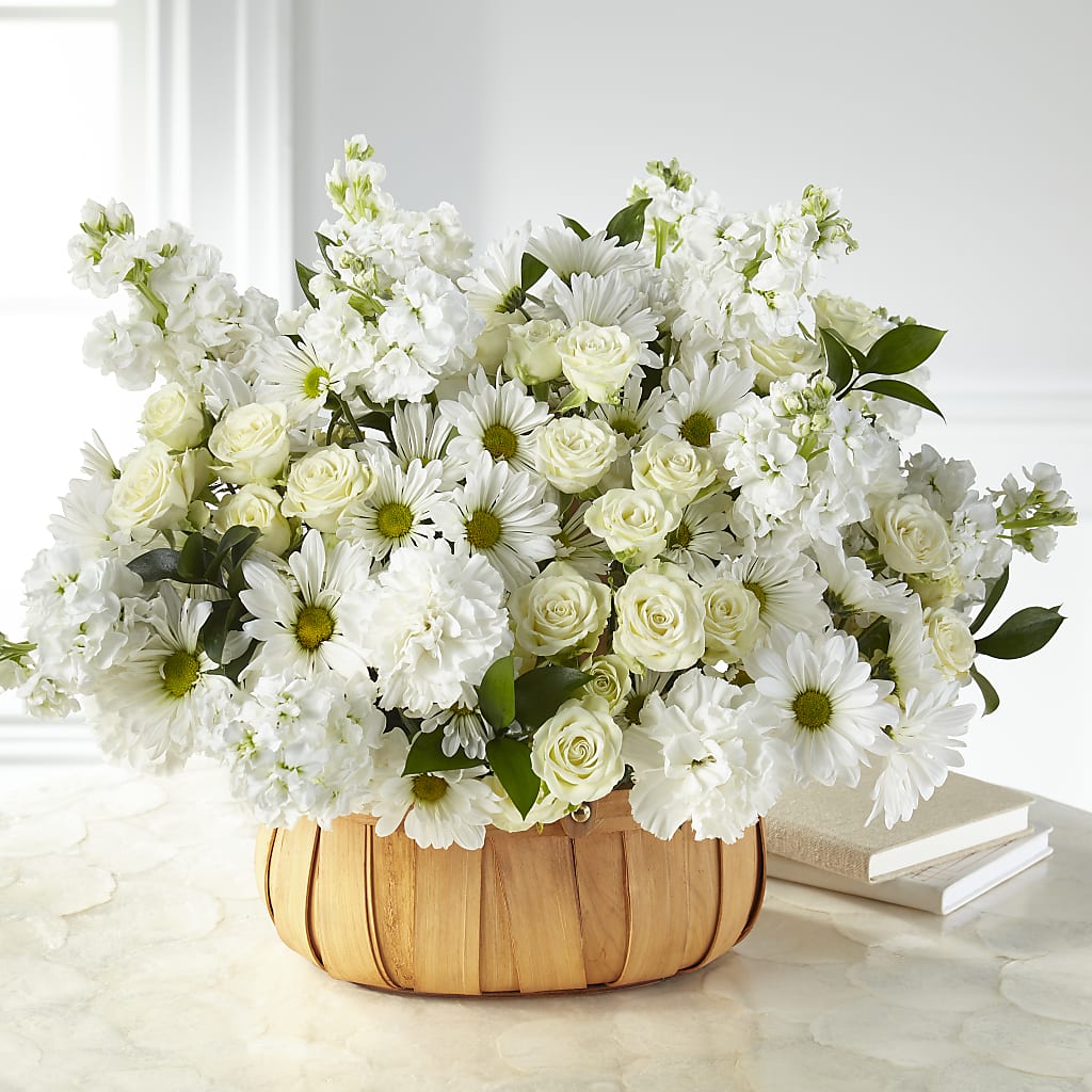 Graceful Garden Basket – Sunflowershop Llc, Orlando FL