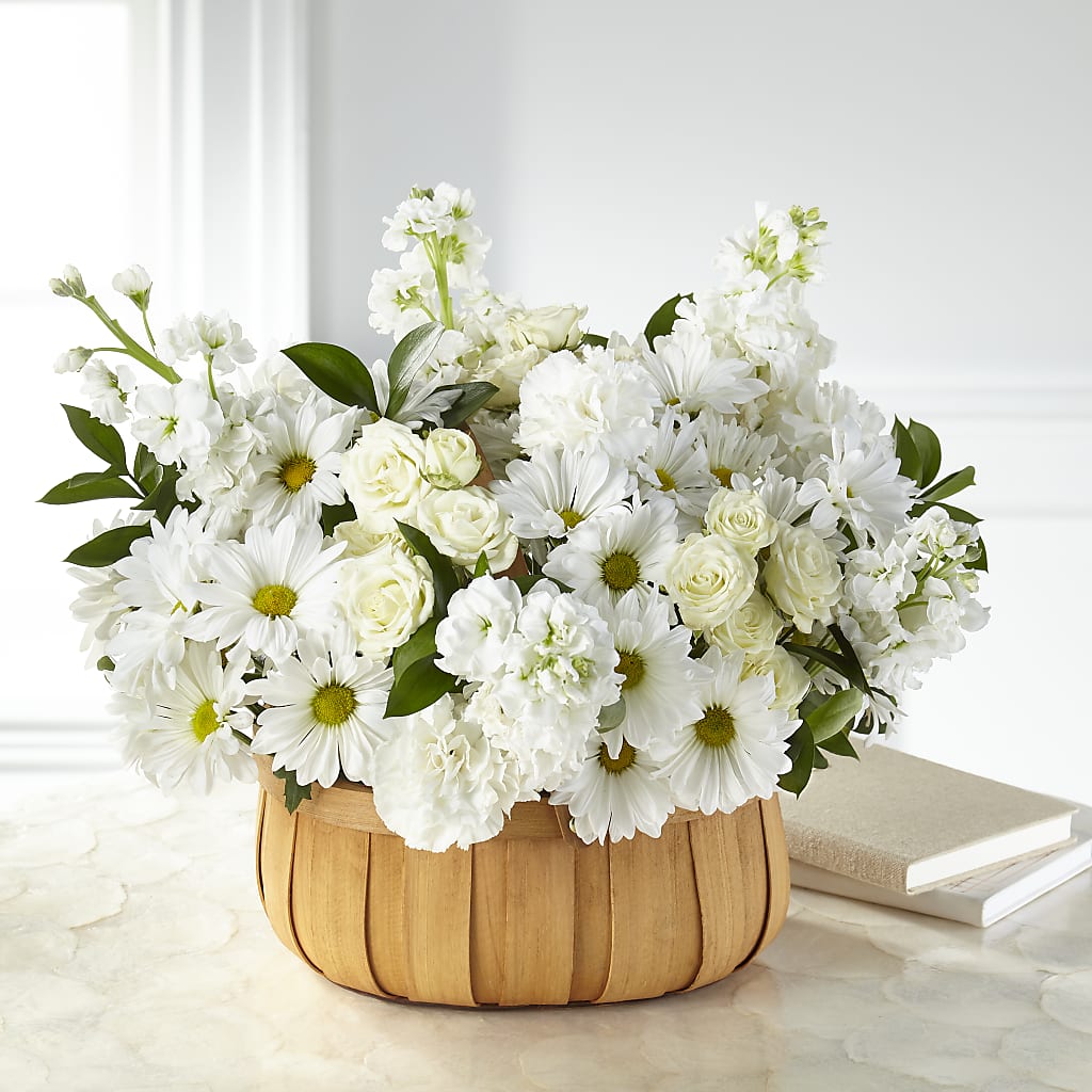 Graceful Garden Basket – Sunflowershop Llc, Orlando FL