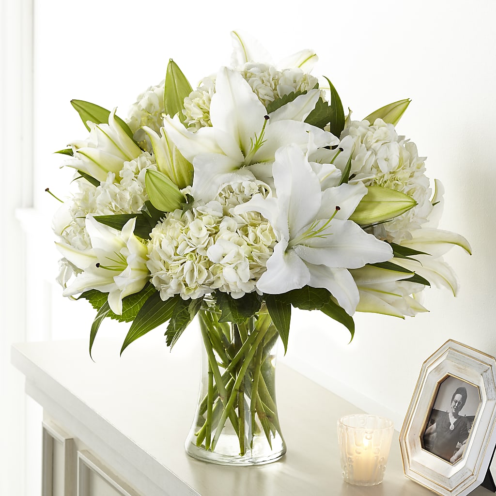 Compassionate Lily Bouquet – Sunflowershop Llc, Orlando FL