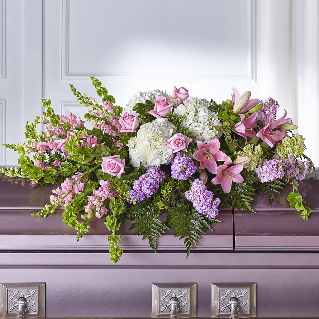 Life's Gratitude Casket Spray – Sunflowershop Llc, Orlando FL