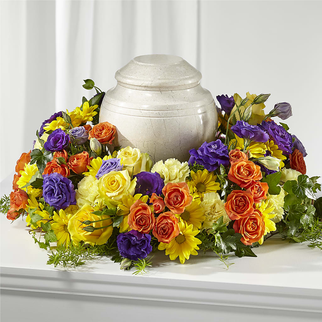 Blossoms of Remembrance Cremation Adornment – Sunflowershop Llc, Orlando FL