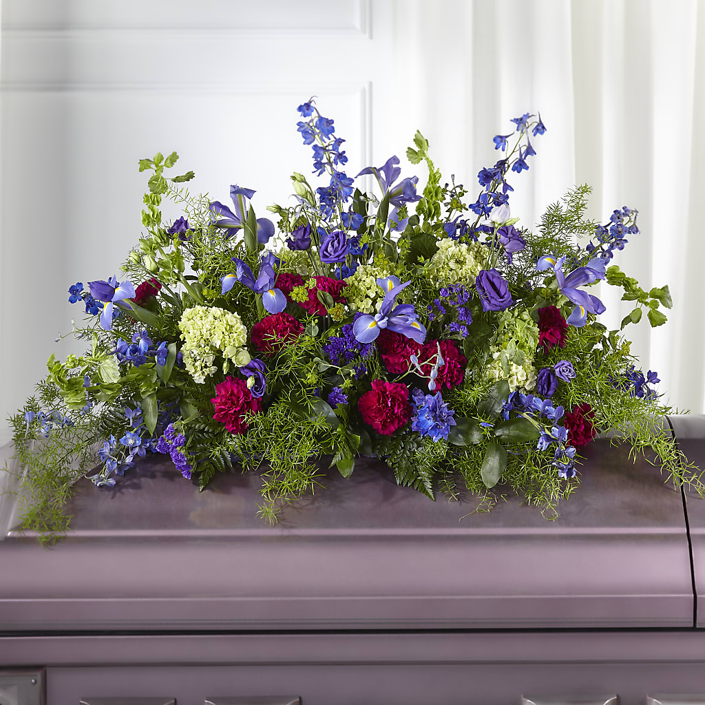 Always Treasured Casket Spray – Sunflowershop Llc, Orlando FL