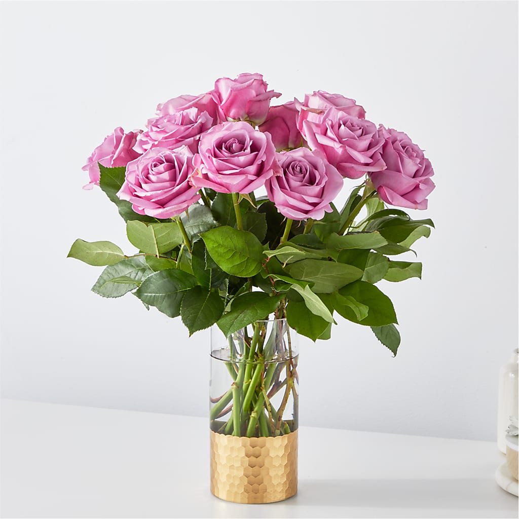 Secret Admirer Lavender Rose Bouquet – Sunflowershop Llc, Orlando FL