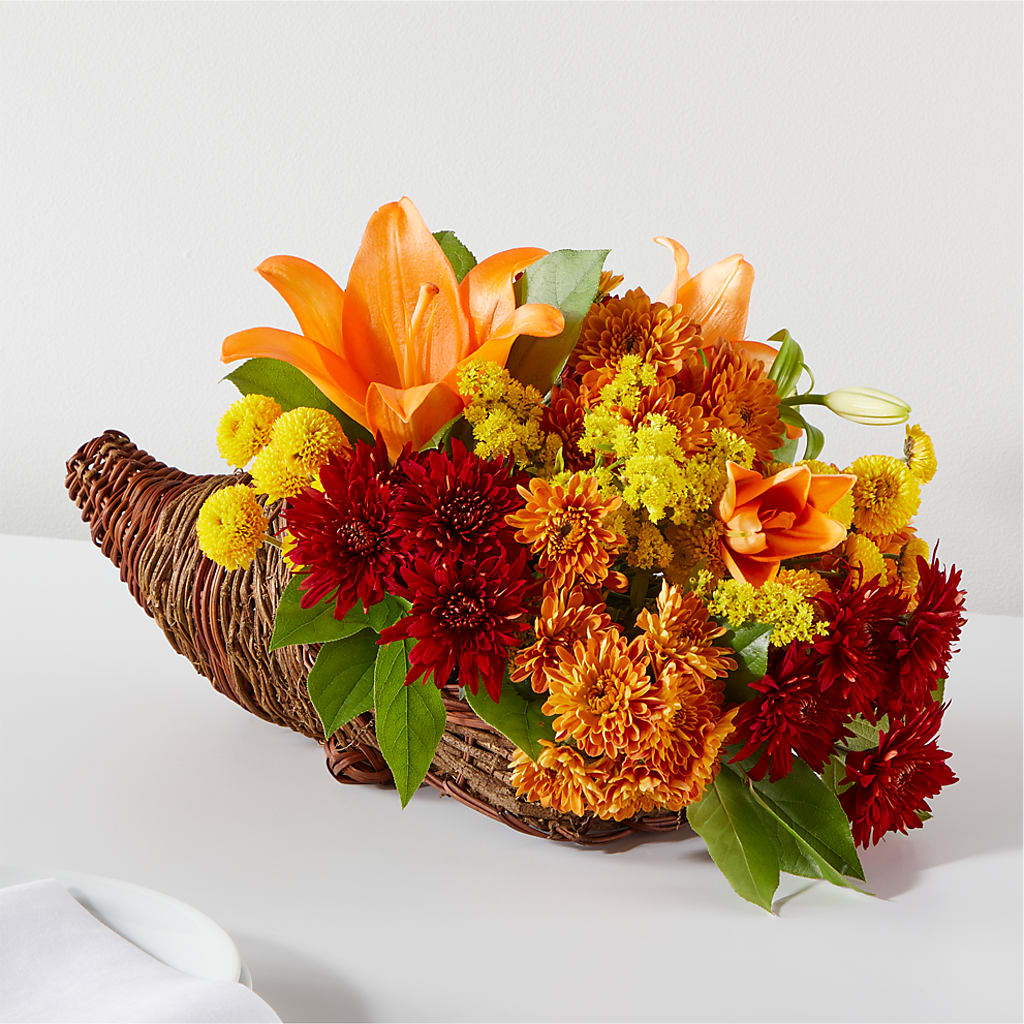 Bouquet of Blessings Cornucopia – Sunflowershop Llc, Orlando FL