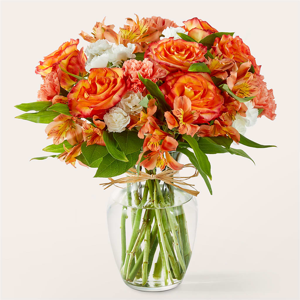 Apricot Glow Bouquet – Sunflowershop Llc, Orlando FL