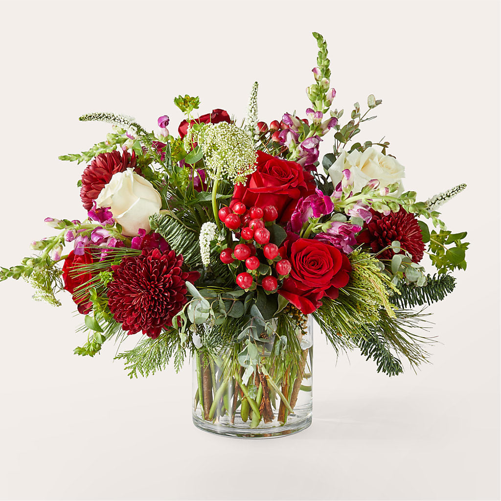 Cranberry Fizz Bouquet – Sunflowershop Llc, Orlando FL