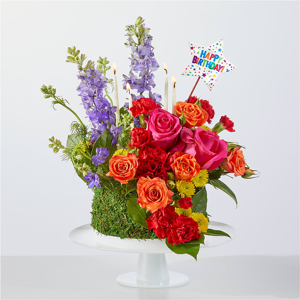 Best Year Yet Floral Cake – Sunflowershop Llc, Orlando FL