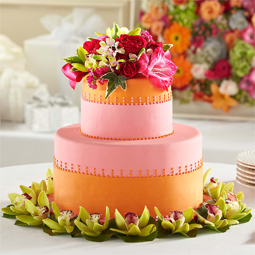 Sweet Citrus Cake Decor – Sunflowershop Llc, Orlando FL