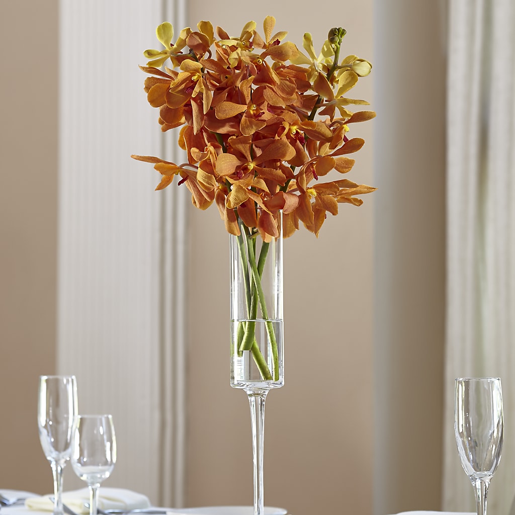 Orange Mokara Bouquet – Sunflowershop Llc, Orlando FL