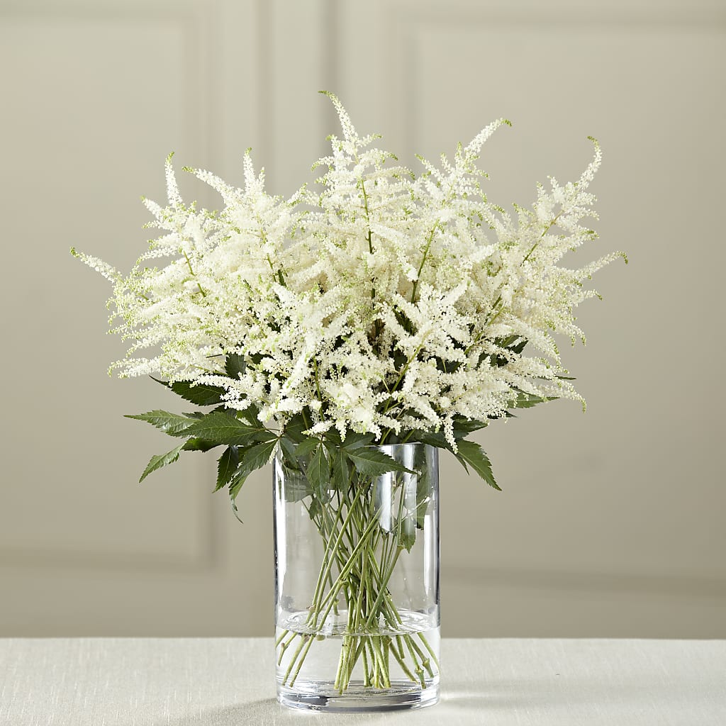 White Astilbe Bouquet – Sunflowershop Llc, Orlando FL