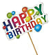 Happy Birthday Pick –  Sunflowershop Llc, Orlando FL