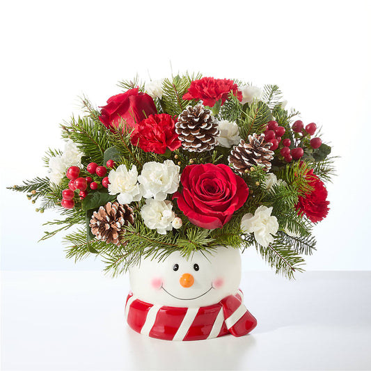 Jolly Snowman Bouquet –  Sunflowershop Llc, Orlando FL