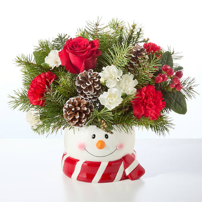 Jolly Snowman Bouquet –  Sunflowershop Llc, Orlando FL