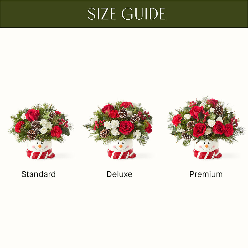 Jolly Snowman Bouquet –  Sunflowershop Llc, Orlando FL