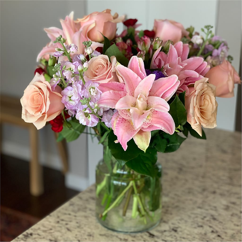 Romantique Bouquet –  Sunflowershop Llc, Orlando FL