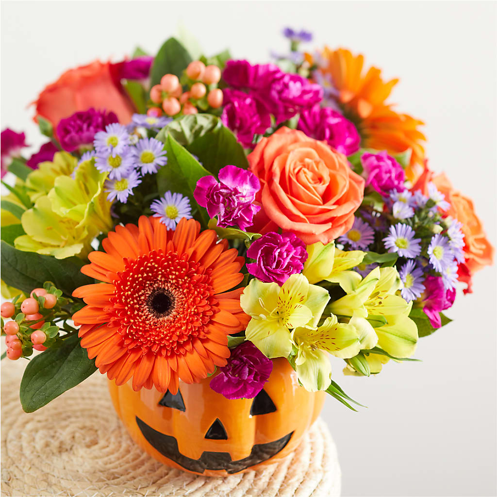 Tricks & Treats Pumpkin –  Sunflowershop Llc, Orlando FL