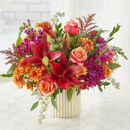 Burgundy Landscape Bouquet –  Sunflowershop Llc, Orlando FL
