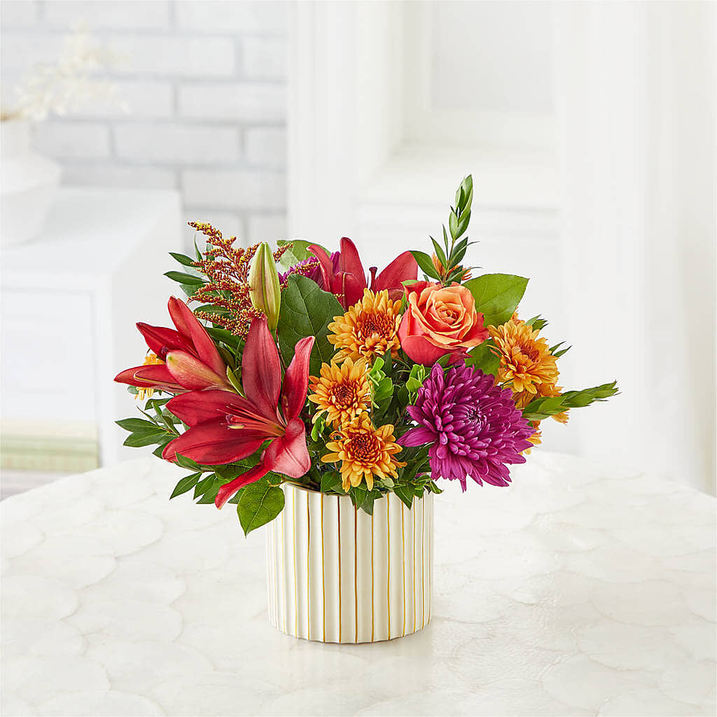 Burgundy Landscape Bouquet –  Sunflowershop Llc, Orlando FL