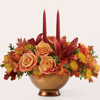 Harvest Table Centerpiece –  Sunflowershop Llc, Orlando FL