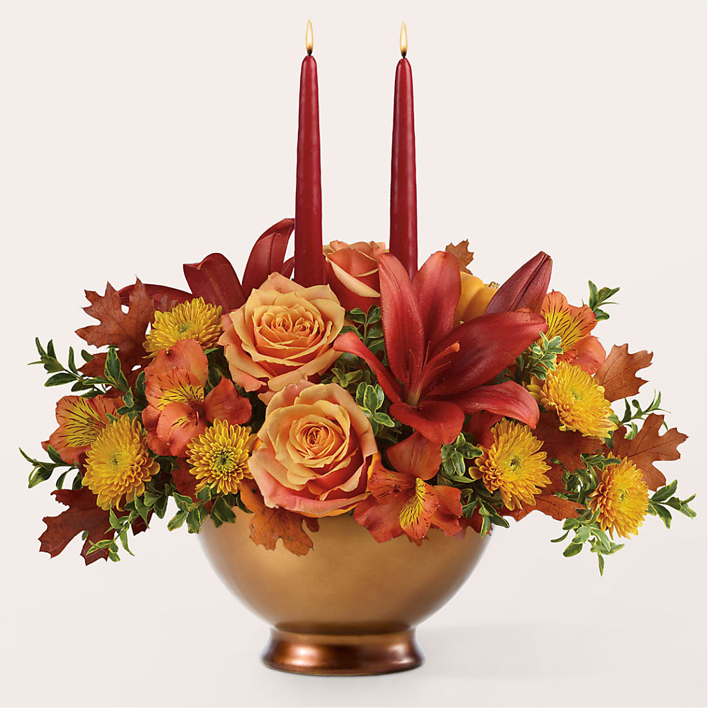 Harvest Table Centerpiece –  Sunflowershop Llc, Orlando FL