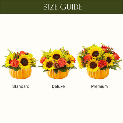 Pick of the Patch Pumpkin Bouquet –  Sunflowershop Llc, Orlando FL