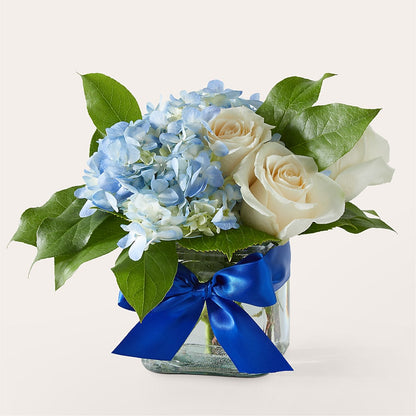 Sky Blue Delight Bouquet –  Sunflowershop Llc, Orlando FL