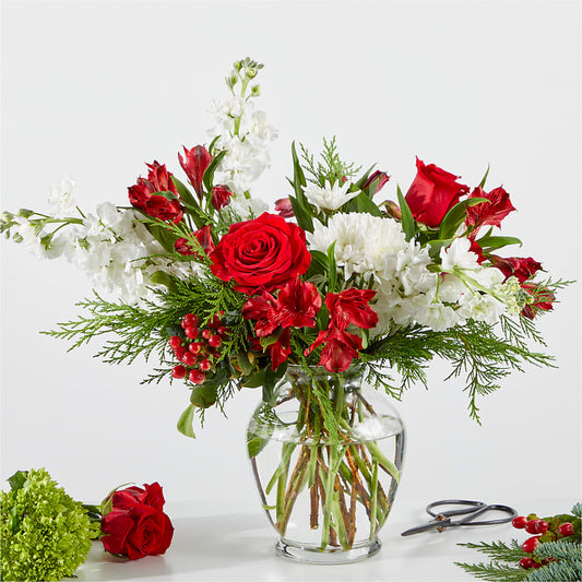 Merry Moment Bouquet – A Florist Original –  Sunflowershop Llc, Orlando FL