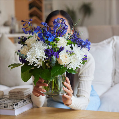 Cerulean Waves Bouquet –  Sunflowershop Llc, Orlando FL