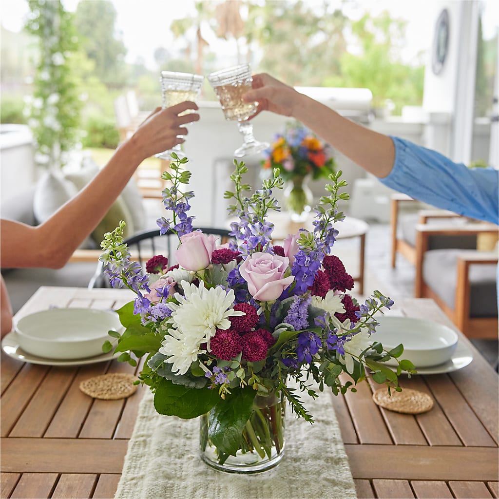 Violet Frost Bouquet –  Sunflowershop Llc, Orlando FL