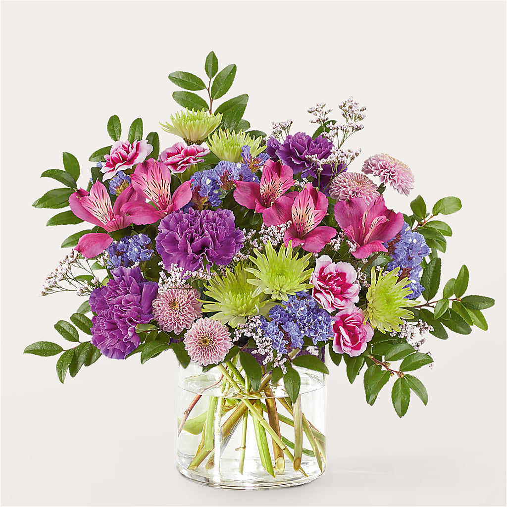 Glass Half Full Bouquet –  Sunflowershop Llc, Orlando FL