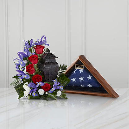 Patriotic Tribute Arrangement –  Sunflowershop Llc, Orlando FL