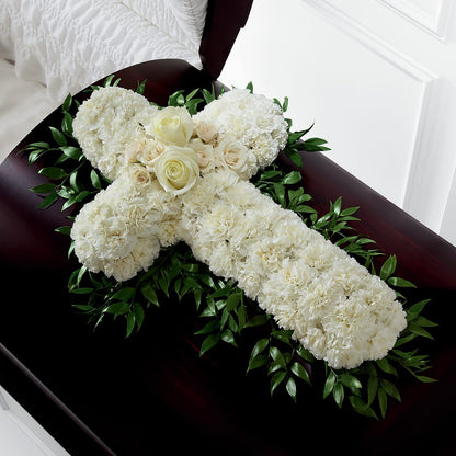 Peaceful Memories Casket Spray (Standard) –  Sunflowershop Llc, Orlando FL