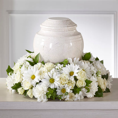 Ivory Gardens Cremation Adornment –  Sunflowershop Llc, Orlando FL