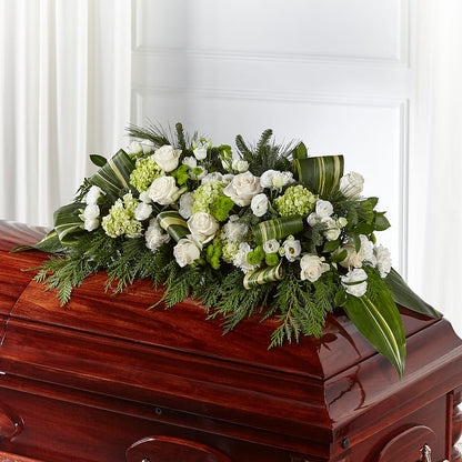 Hopeful Gesture Casket Spray –  Sunflowershop Llc, Orlando FL