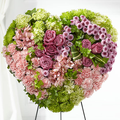 Heartwarming Standing Heart –  Sunflowershop Llc, Orlando FL